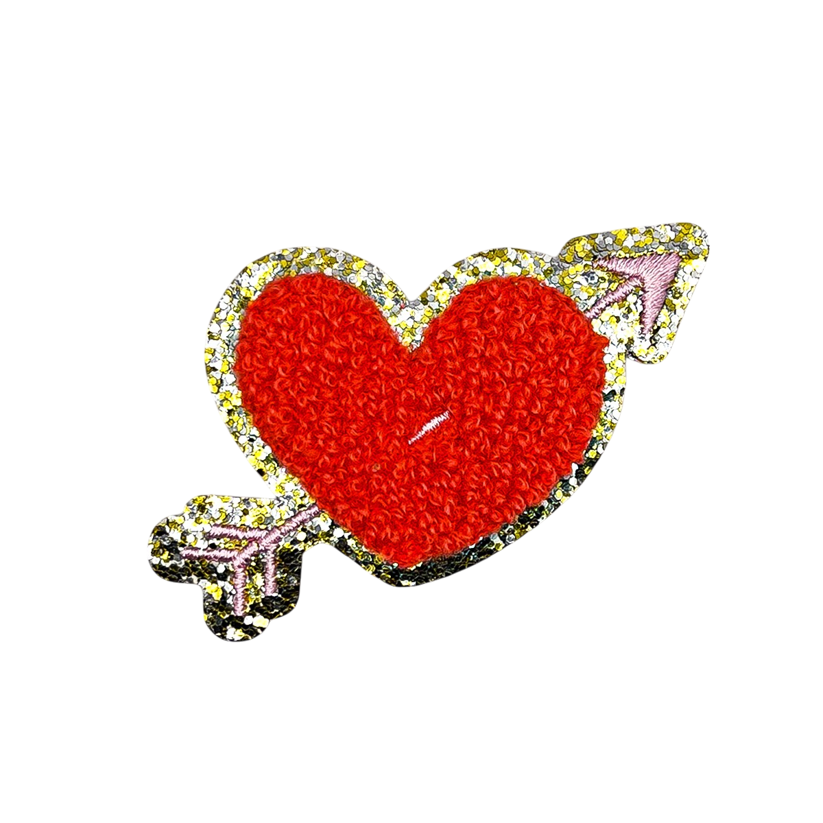 Glitzer Sticker Amor's Herz