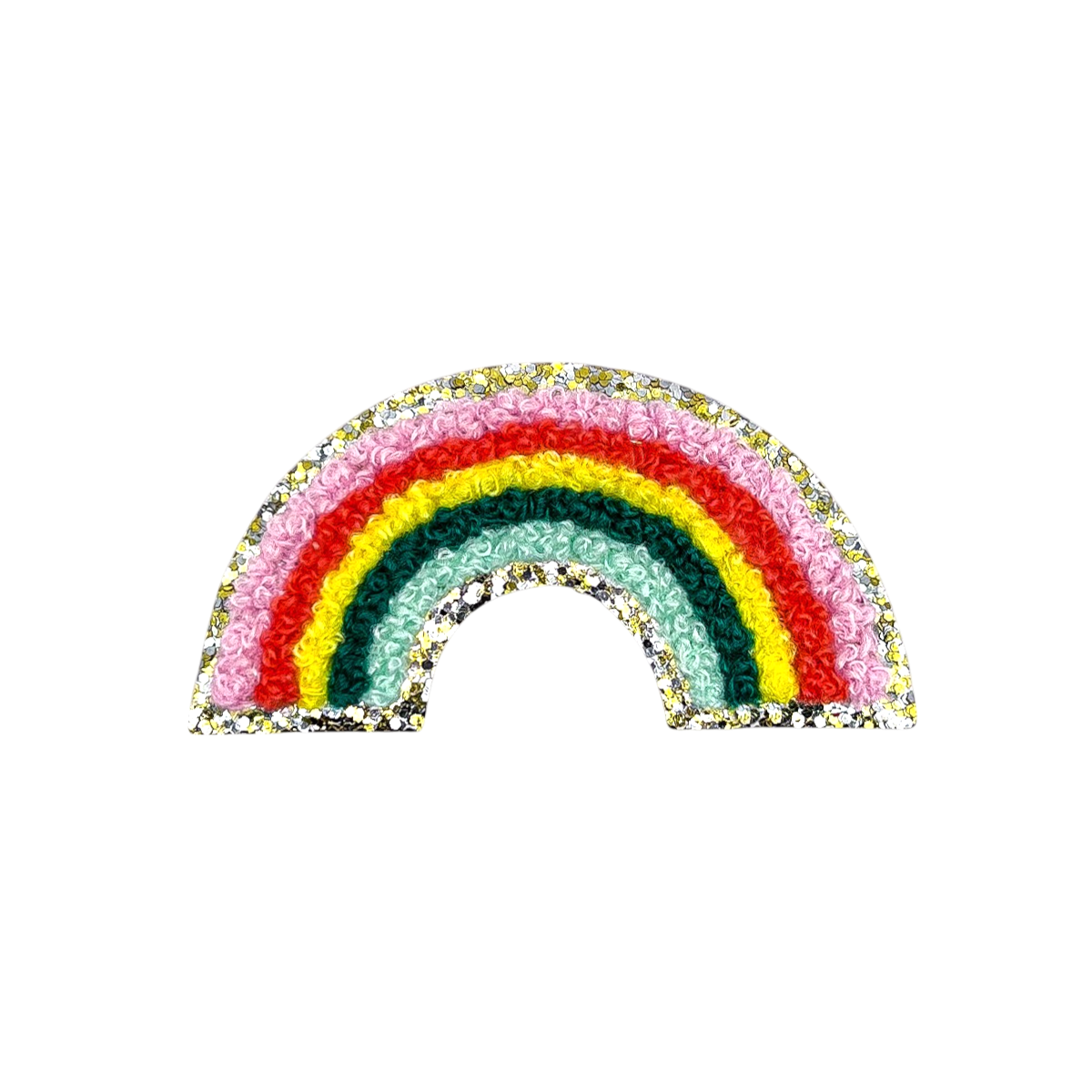 Chenille Sticker Rainbow No.3