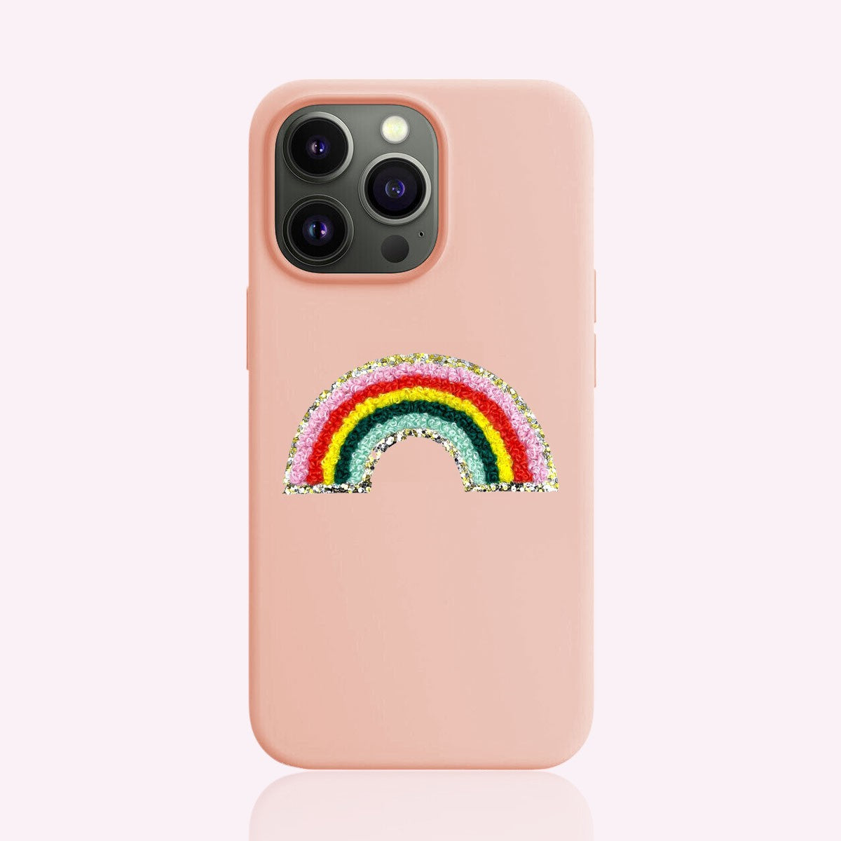 Chenille Sticker Rainbow No.3