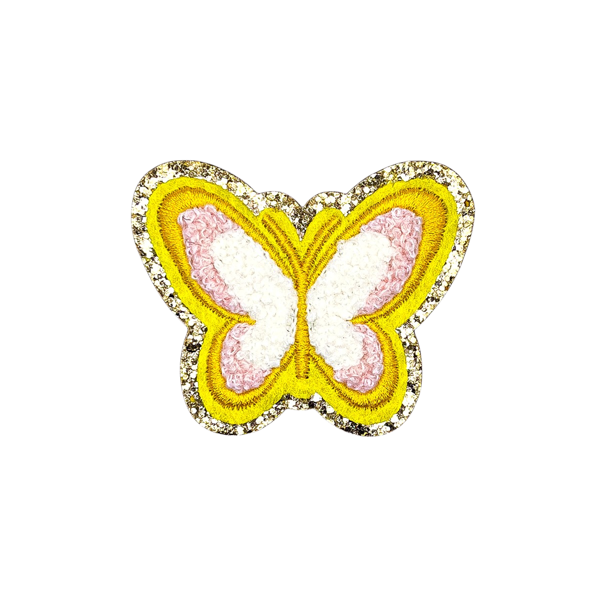 Glitzer Sticker Schmetterling
