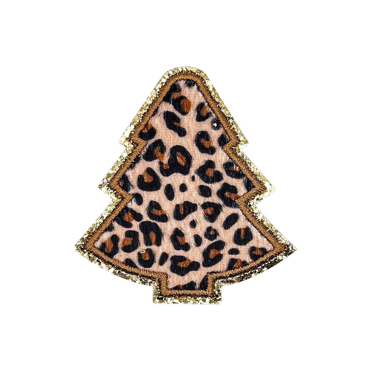 Glitzer Sticker Weihnachtsbaum Leo Glitter