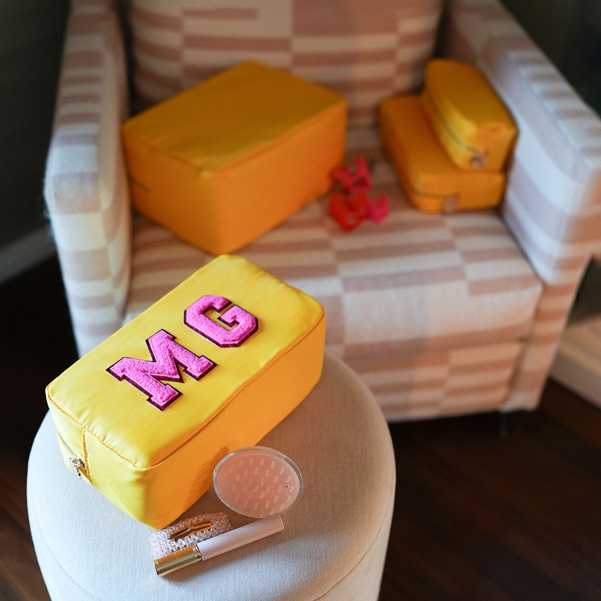 Romy Kosmetiktasche Mustard Gelb