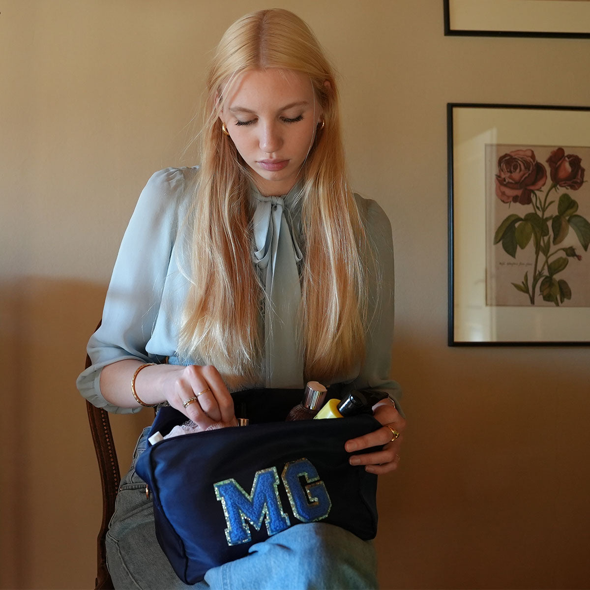 Ava Kulturbeutel Navy