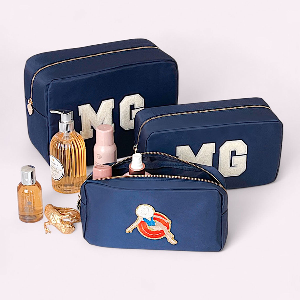 Belle Make-Up Tasche Navy