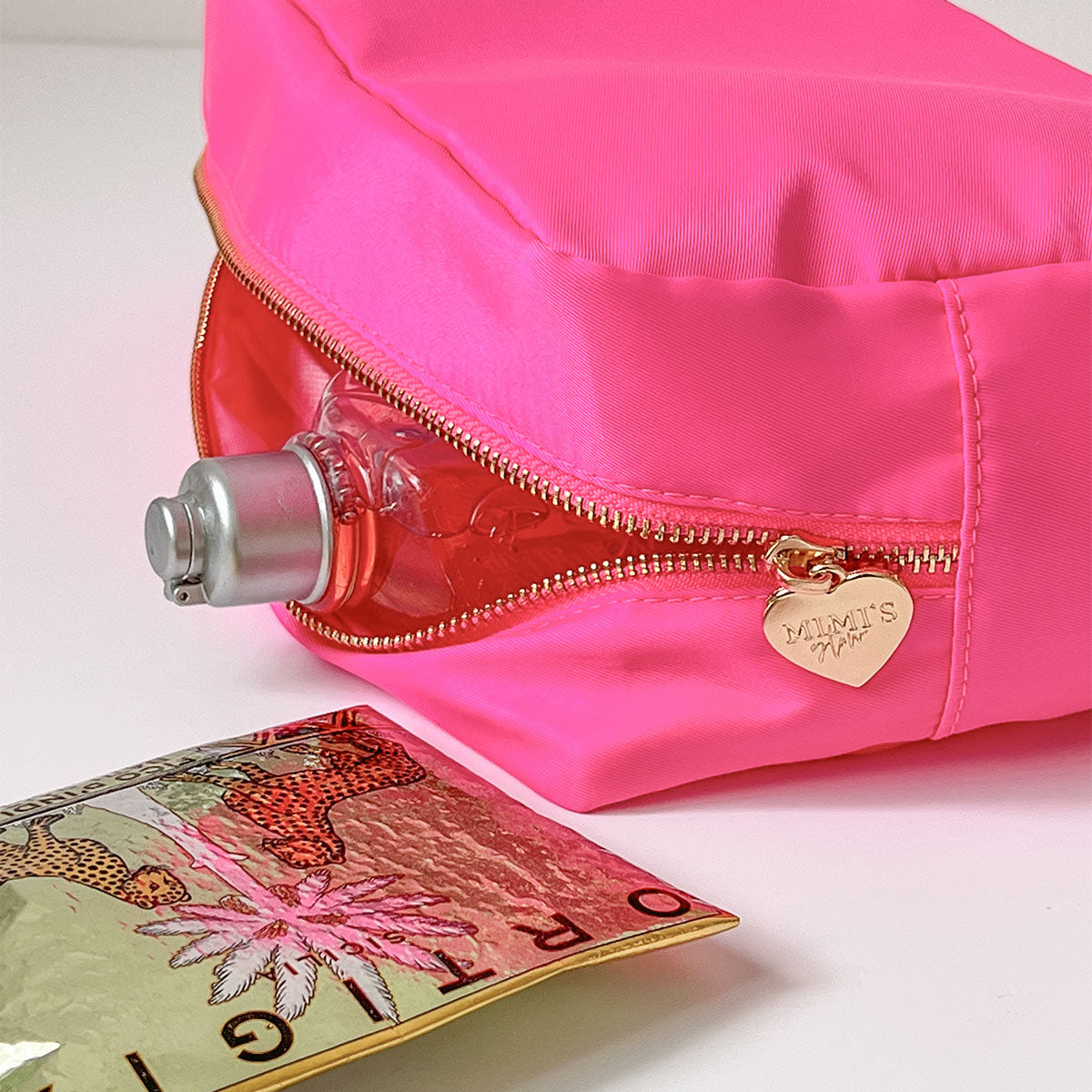 Romy Kosmetiktasche Neon Pink