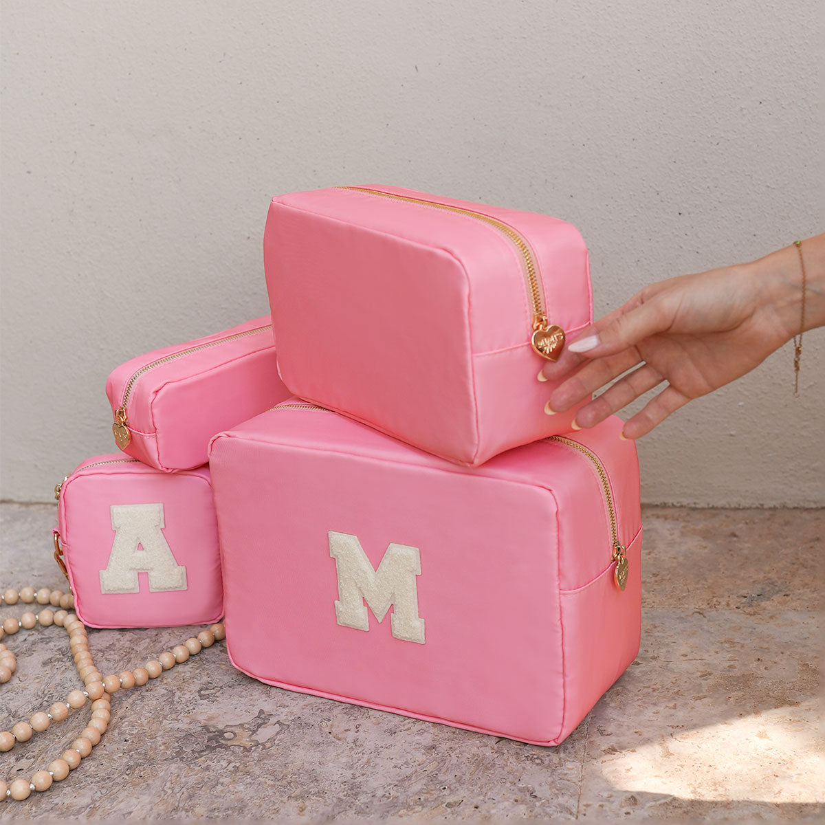 Ava Kulturbeutel Pfirsich