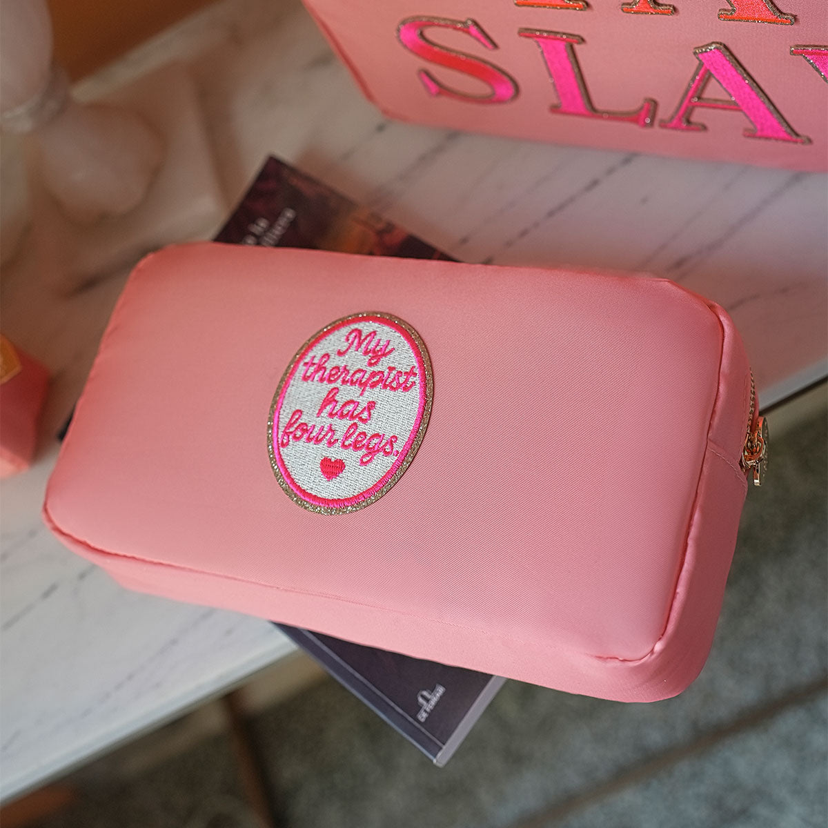 Belle Make-Up Tasche Pfirsich