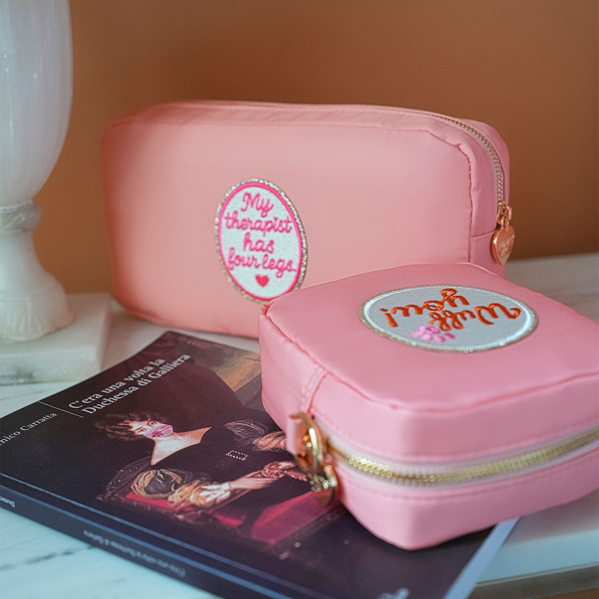 Lily Mini Tasche  Pfirsich