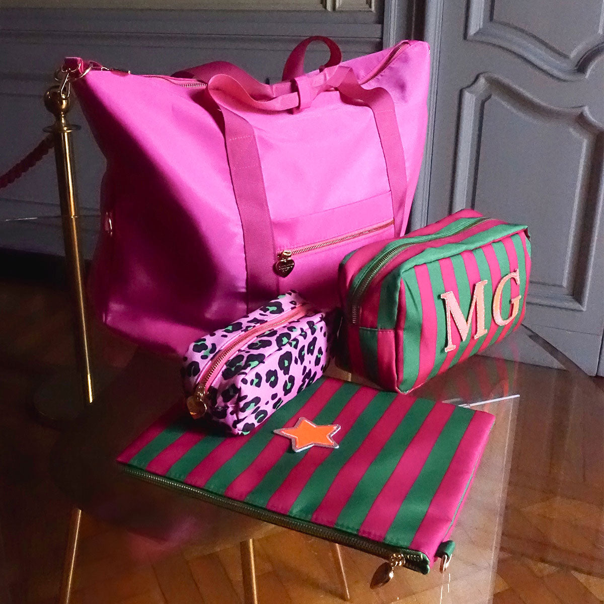 Suki Mäppchen Pink Leo