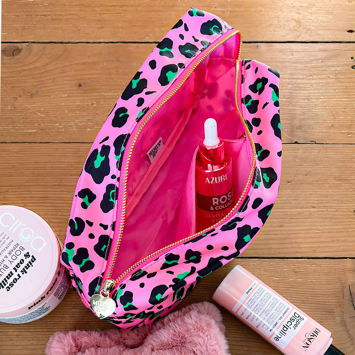 Romy Kosmetiktasche Pink Leo