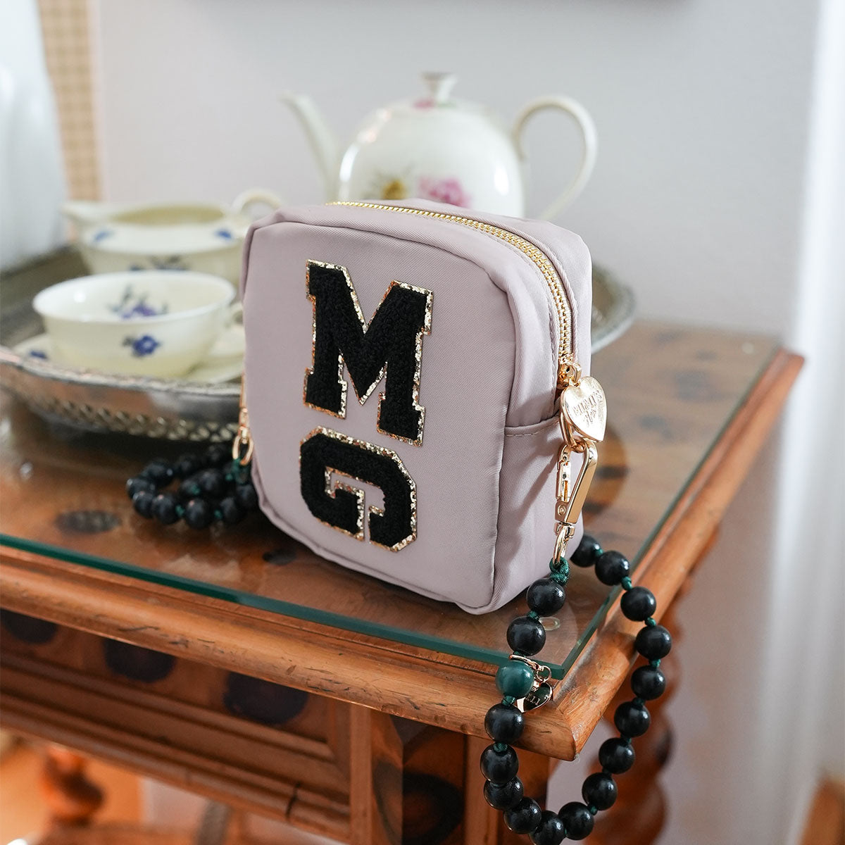 Lily Mini Tasche Puder Beige