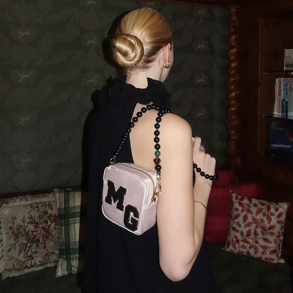 Lily Mini Tasche Puder Beige