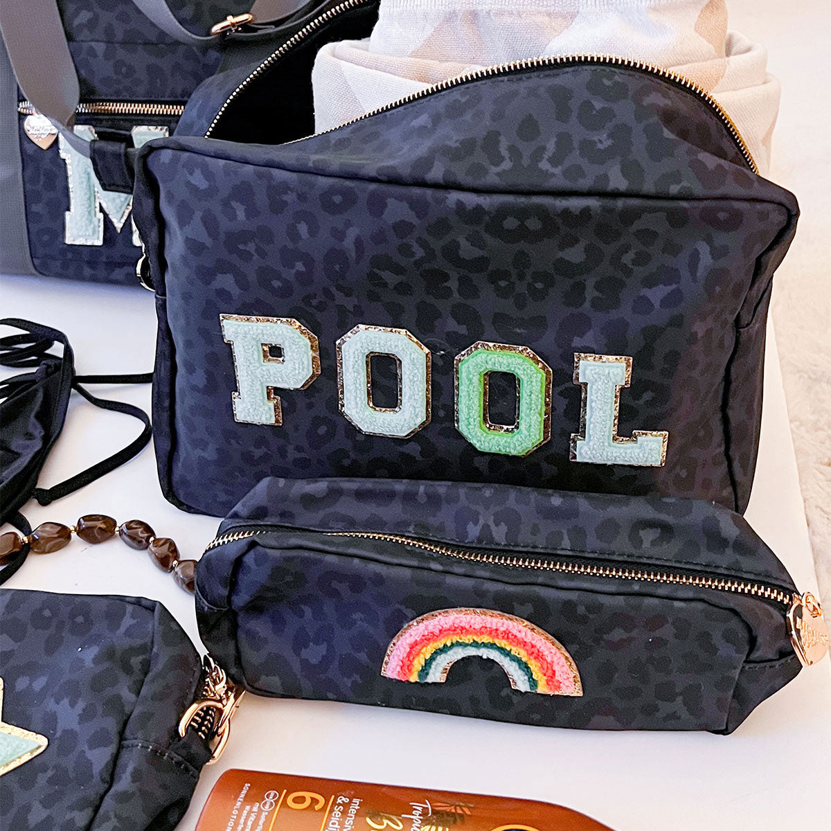 Chenille Sticker Rainbow No.3