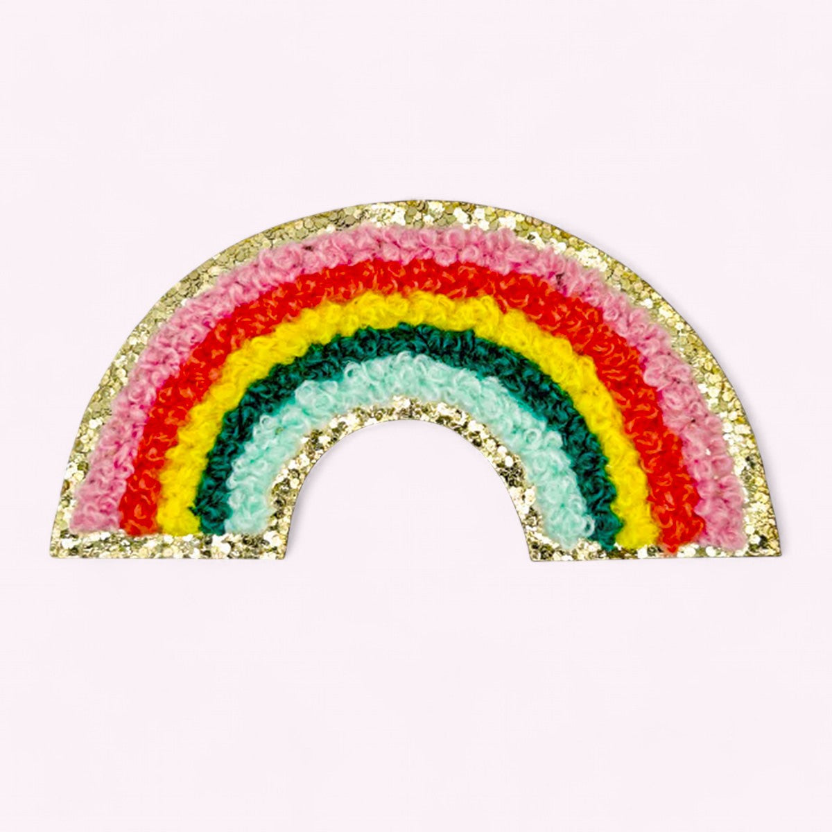 Chenille Sticker Rainbow No.3