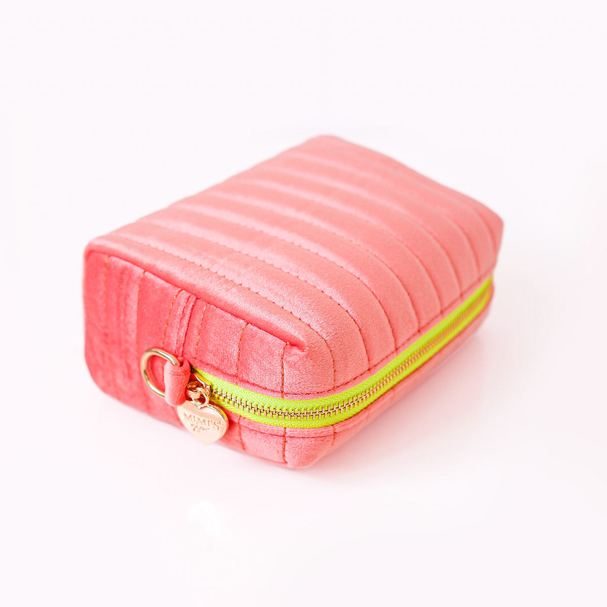 Lola Samt Tasche Peach Sorbet