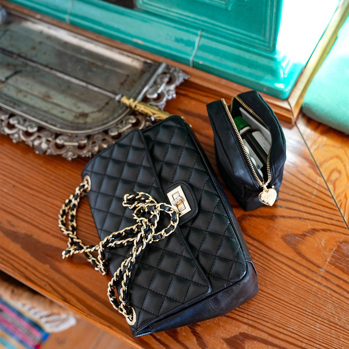 Lily Mini Tasche Schwarz