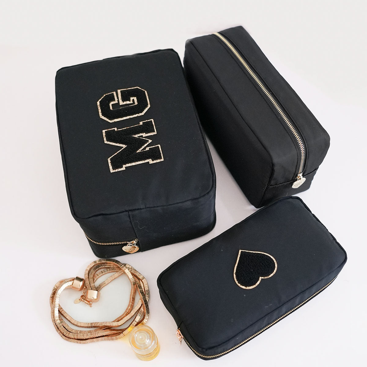 Belle Make-Up Tasche Schwarz