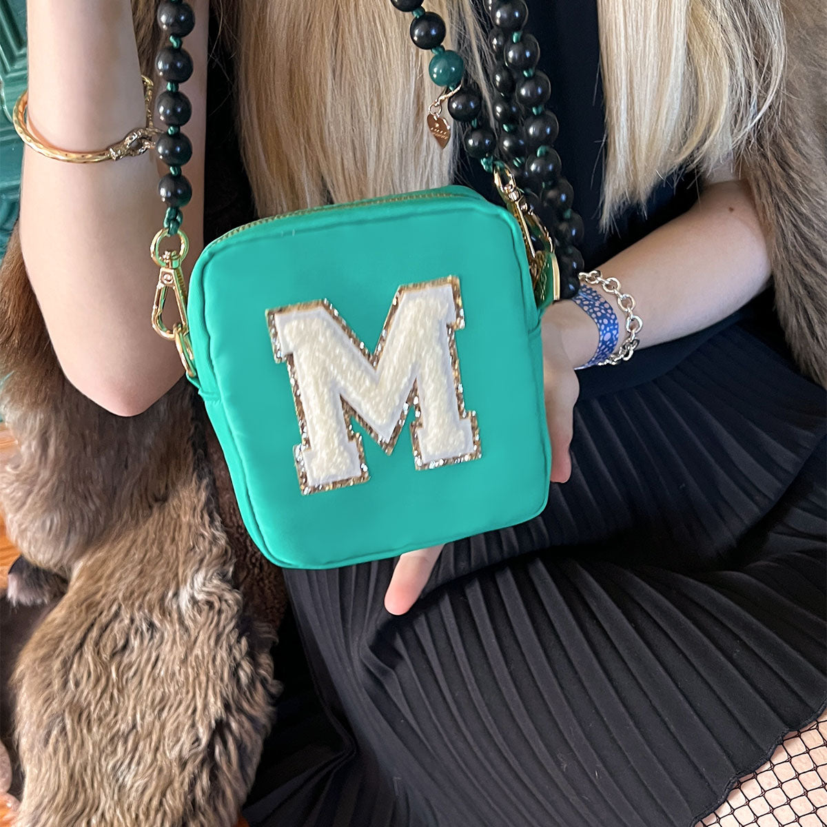 Lily Mini Tasche Smaragd Grün