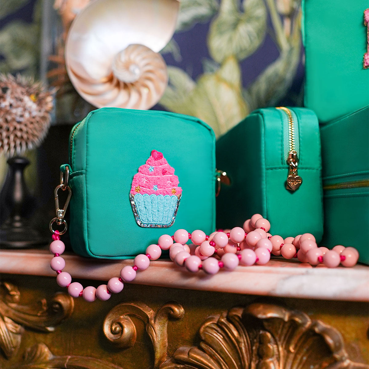 Lily Mini Tasche Smaragd Grün