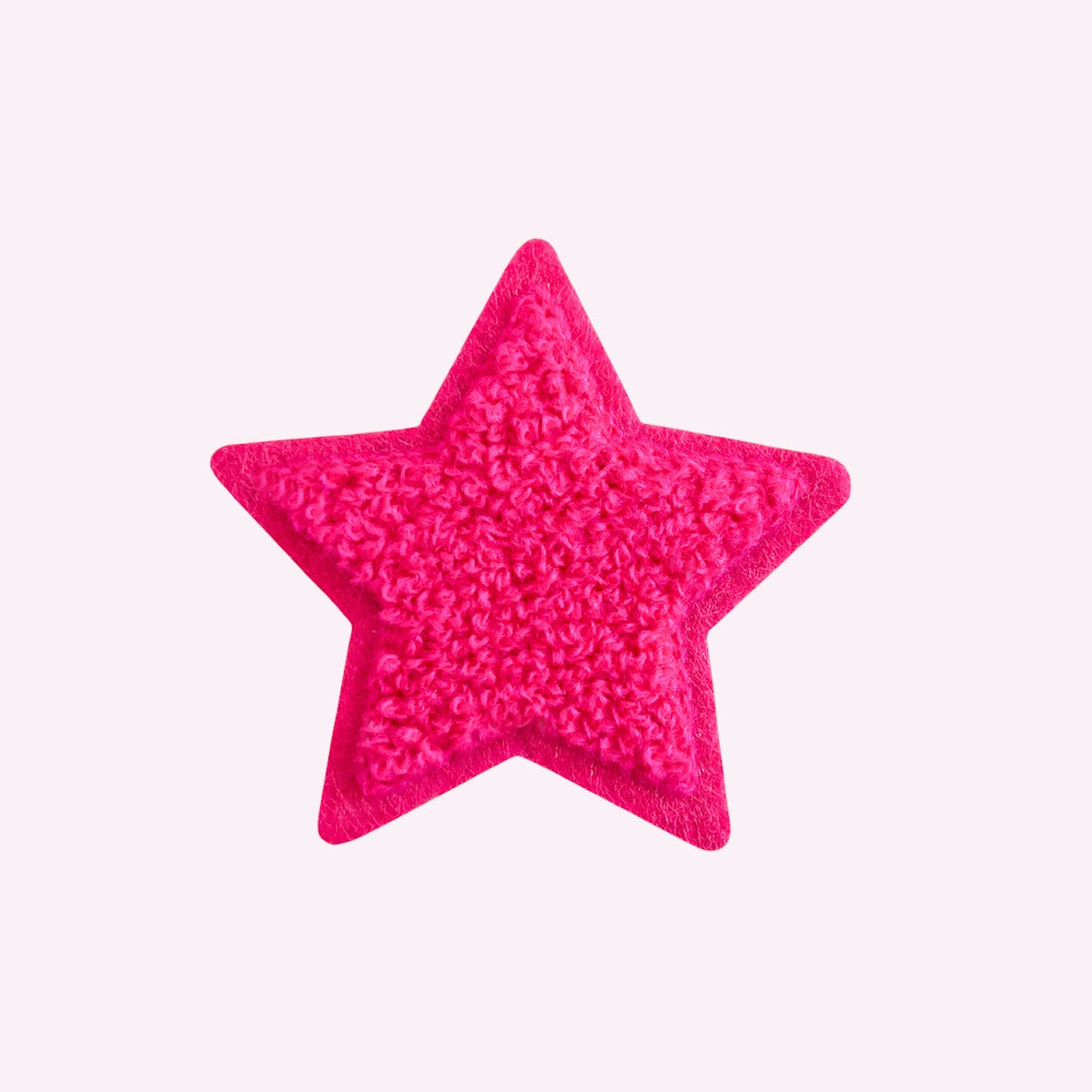 NO Glitz Stern Sticker Hot Pink