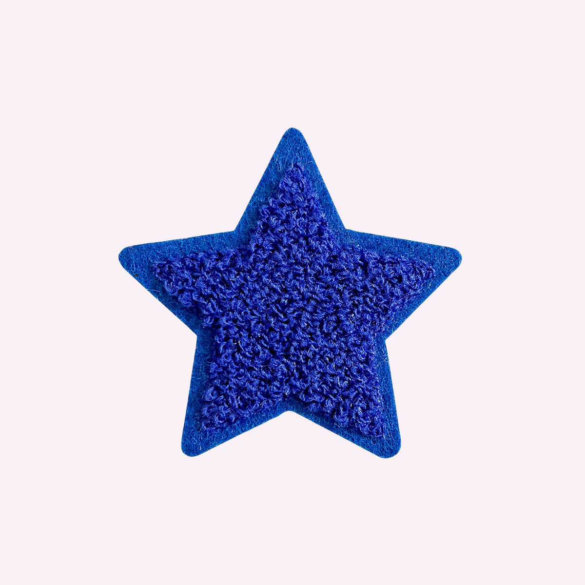 NO Glitz Stern Sticker Royal Blau