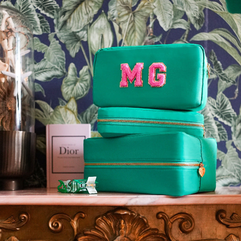 Taschen-Set 1 Smaragd Grün