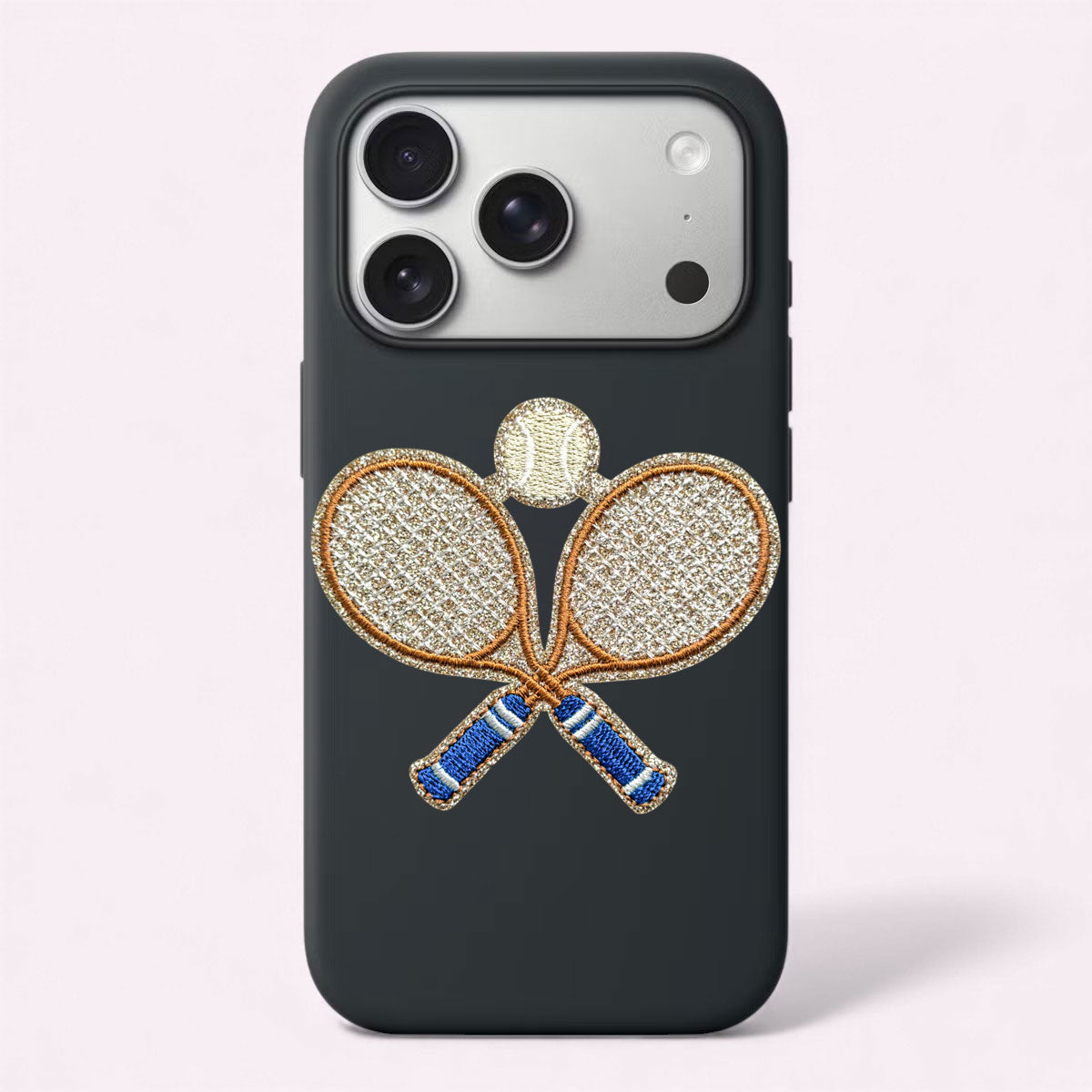 Glitzer Sticker Tennis Racket Set