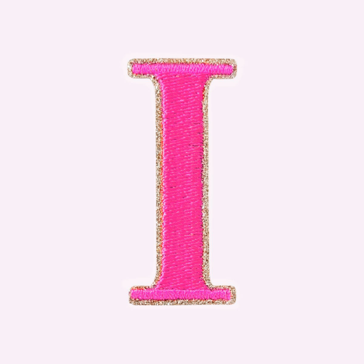 Glitzer Buchstaben Mimi's Serif Neon Pink