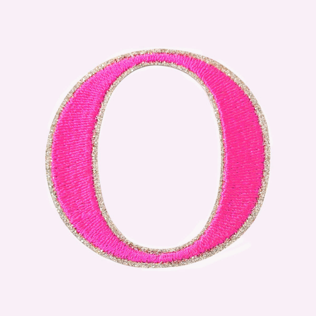 Glitzer Buchstaben Mimi's Serif Neon Pink