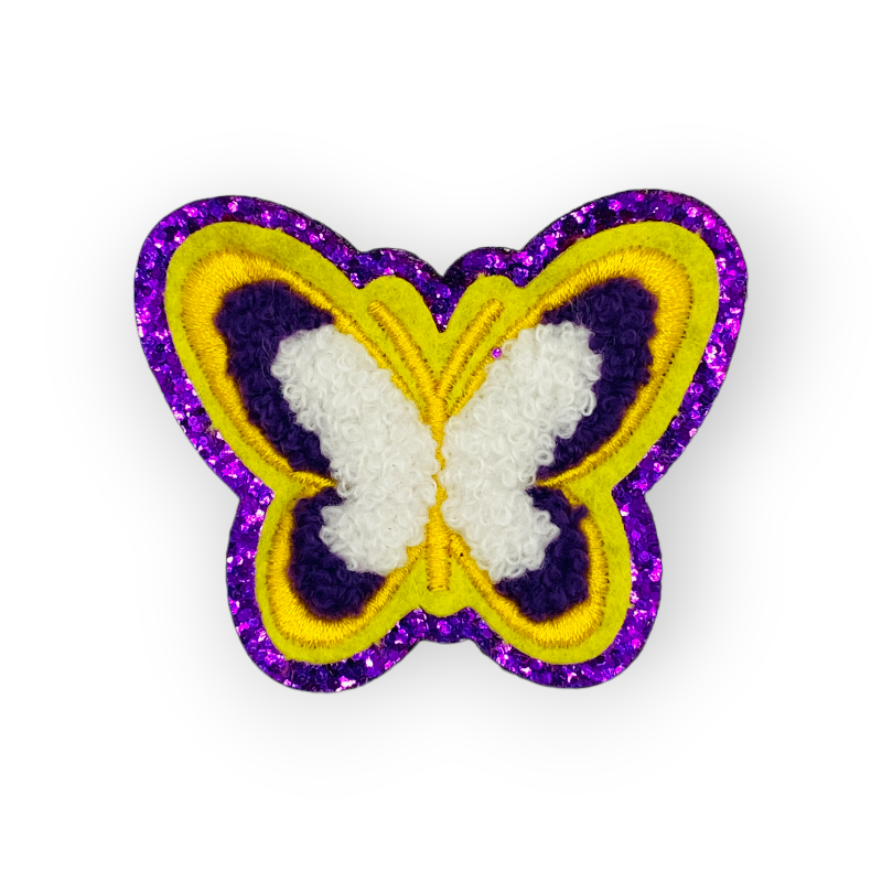 Glitzer Sticker Schmetterling