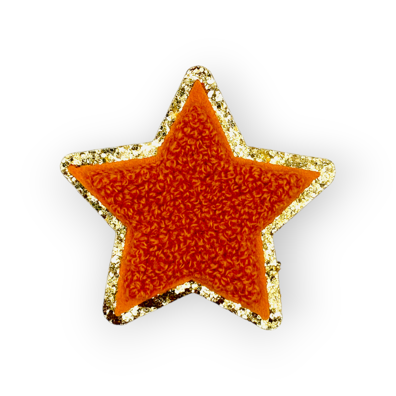 Glitzer Sticker Stern