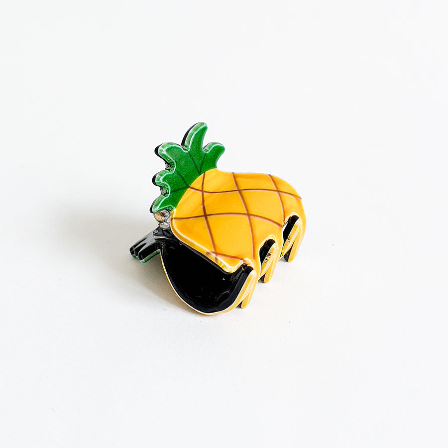 XS Obst-Haarklammer Frutta Ananas