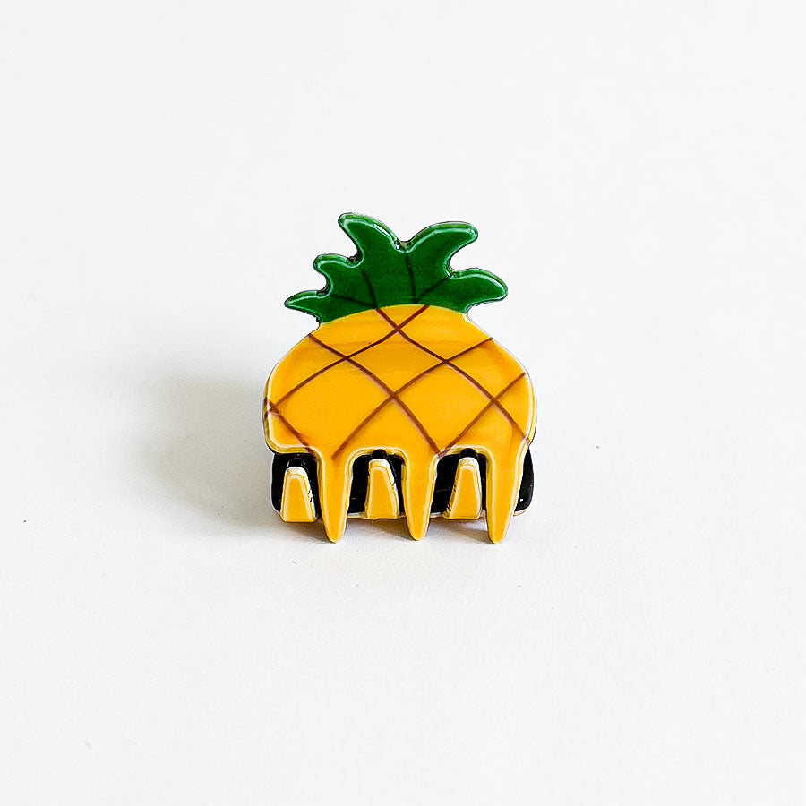 XS Obst-Haarklammer Frutta Ananas